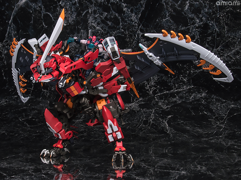 フォトレビュー】『ヘキサギア』 アグニレイジ 1/24 プラモデル