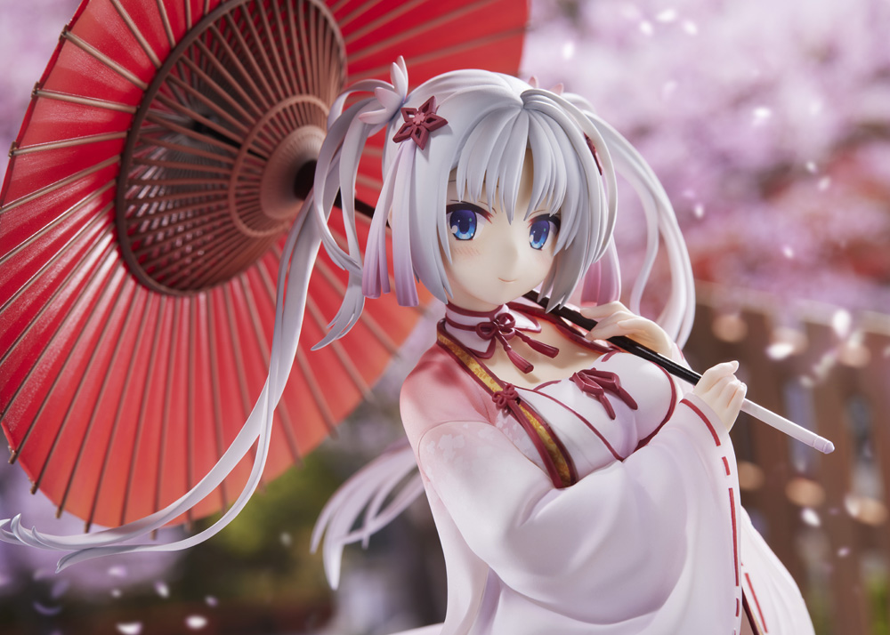 ゲーム『千恋＊万花』より、「朝武芳乃」が1/7スケールフィギュア化