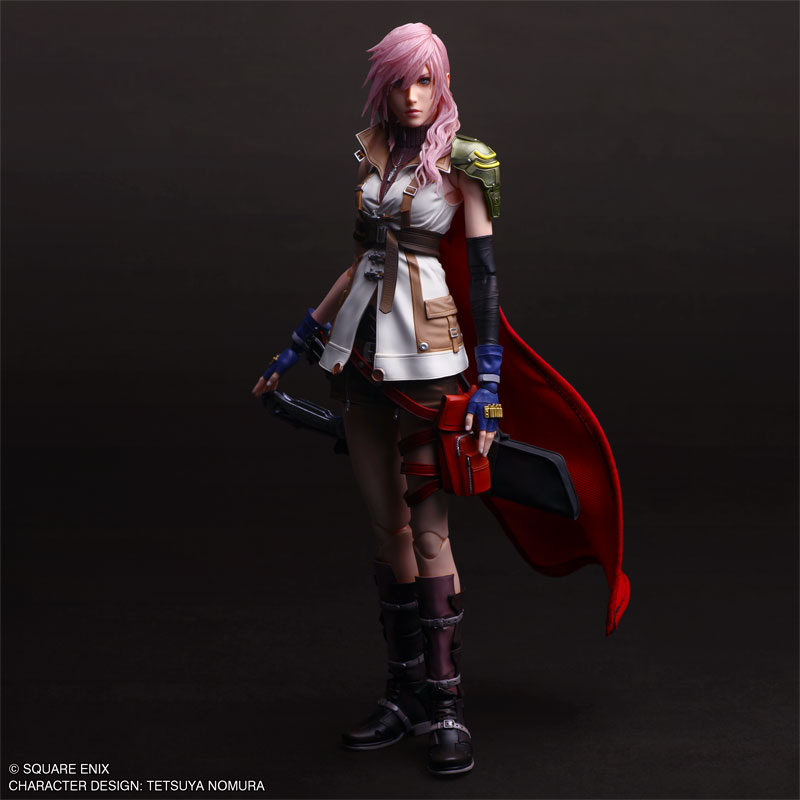 FINAL FANTASY XIII』より、「ライトニング」がPLAY ARTS真シリーズに