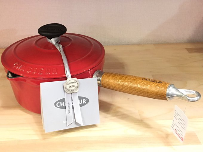 CHASSEUR CHASSEUR ミルクパン18cm シャスール ソースパン 片手鍋 16