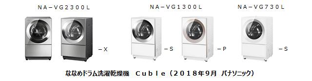 ななめドラム洗濯乾燥機 Cuble（キューブル）を発売 | 個人向け商品