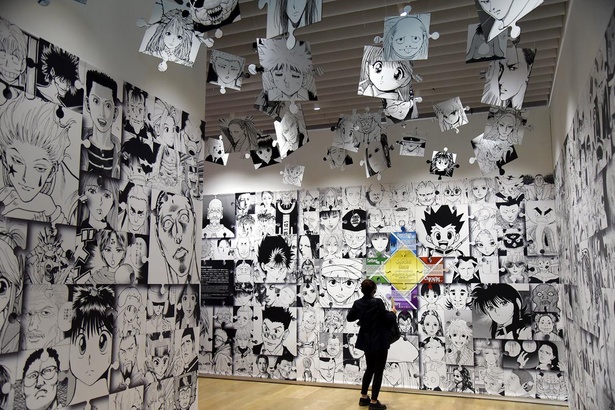 HUNTER×HUNTER」「幽☆遊☆白書」の貴重な原画がずらり！コラボ