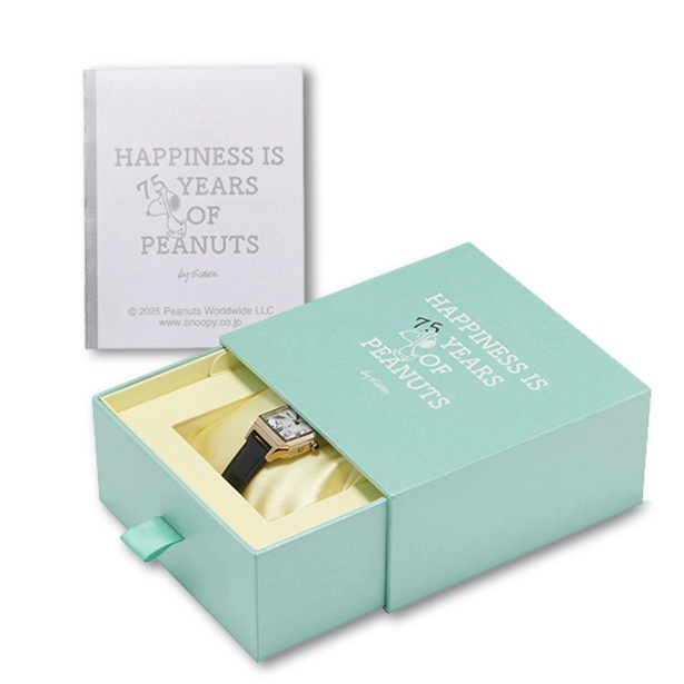 世界に限定600本！スヌーピーが文字盤を飾るPEANUTS誕生75周年記念