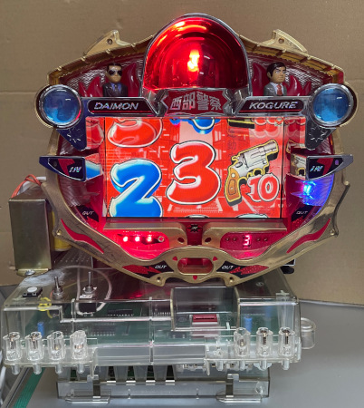 売り切れました］委託販売【レトロ：卓上パチンコ】初代 CR西部警察