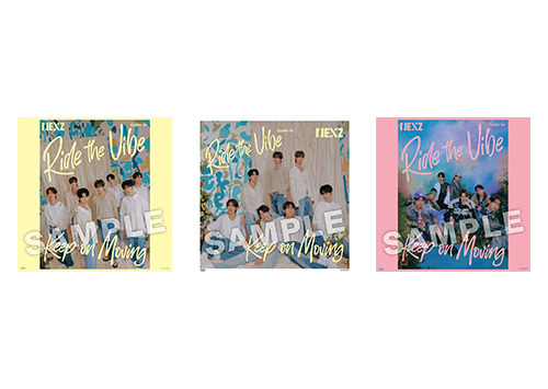 NEXZ Japan Debut 1st EP『Ride the Vibe (Japanese Ver.) / Keep on