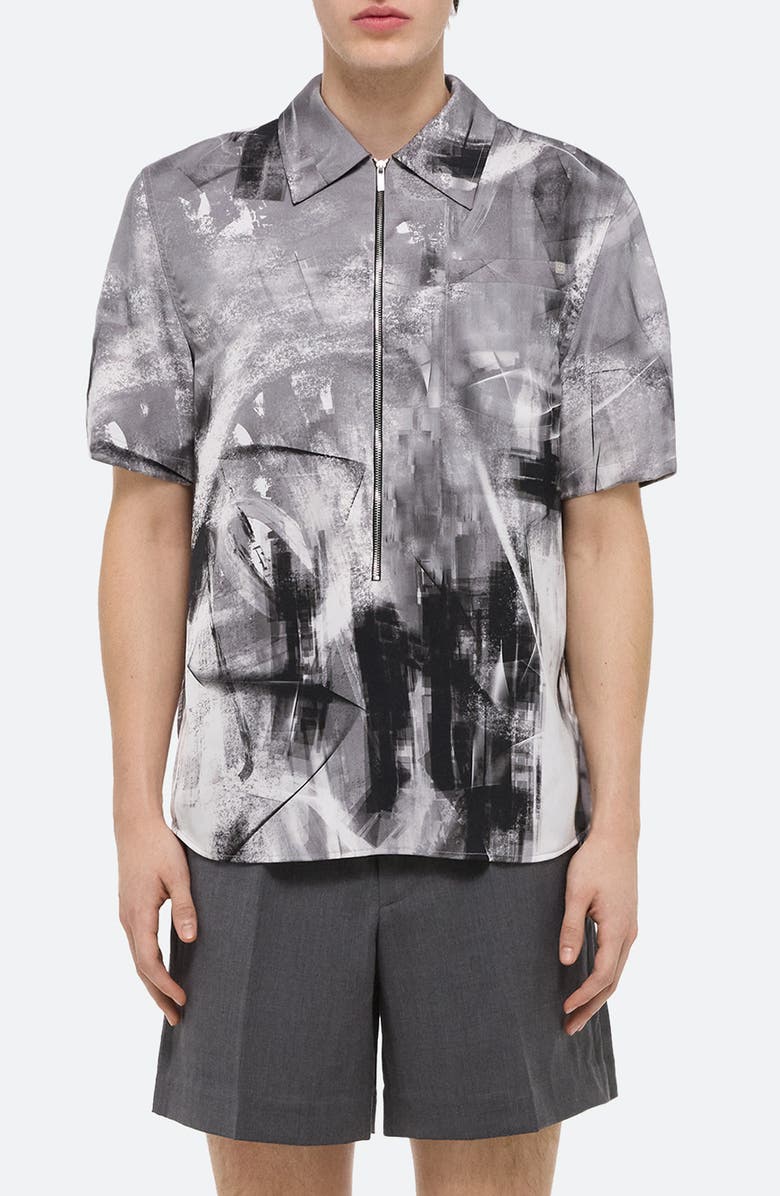 Helmut Lang Zip Scribble Shirt | Nordstromrack
