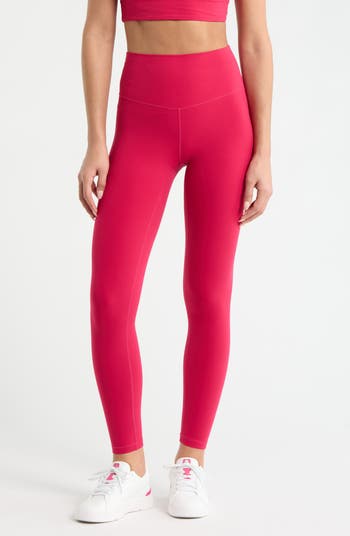 Zella Studio Luxe High Waist 7/8 Leggings | Nordstrom