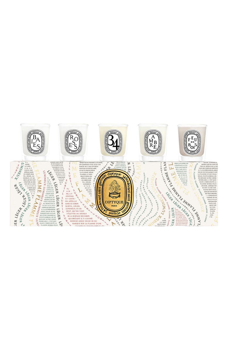 Diptyqueキャンドル5個セット フレグランスキャンドルコフレ(5個SET