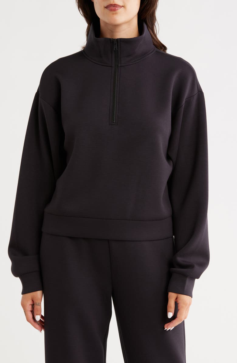 Z by Zella Whisper Knit Quarter Zip Pullover | Nordstromrack