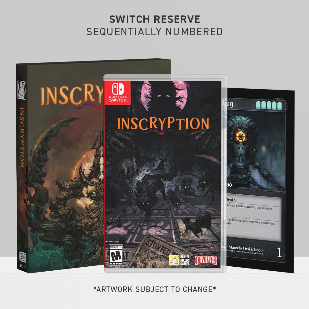 Inscryption getting a physical release on Switch