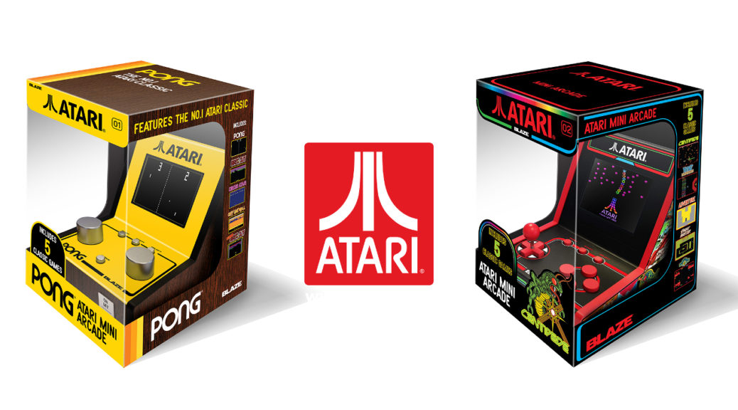Two New Atari Mini Arcade Consoles Announced For Europe, Launching