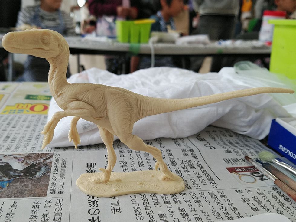 海洋堂DINOLAND 100mm恐竜シリーズ ヴェロキラプトル