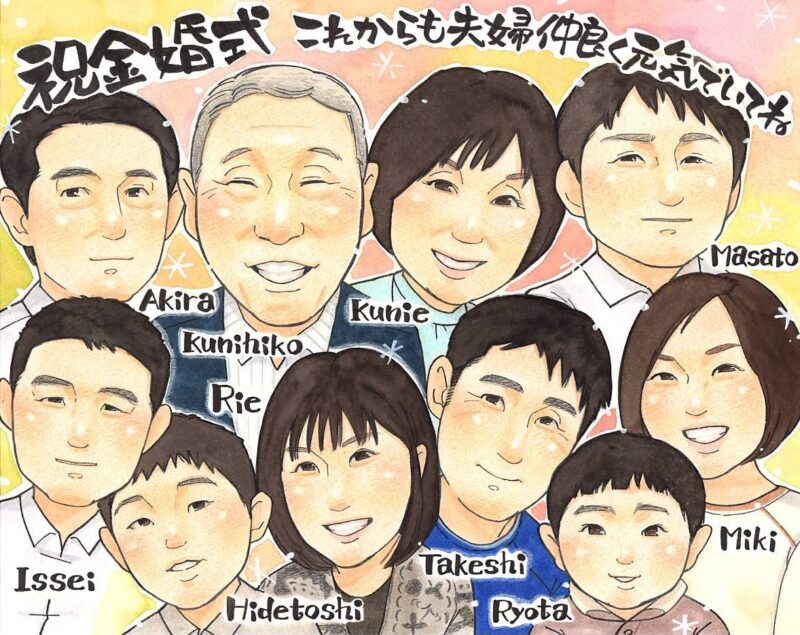 似顔絵ギフトオーダーサイト｜似顔絵こっとん