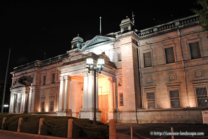 日本銀行大阪支店のライトアップ情報（大阪府大阪市北区） | 使い道の