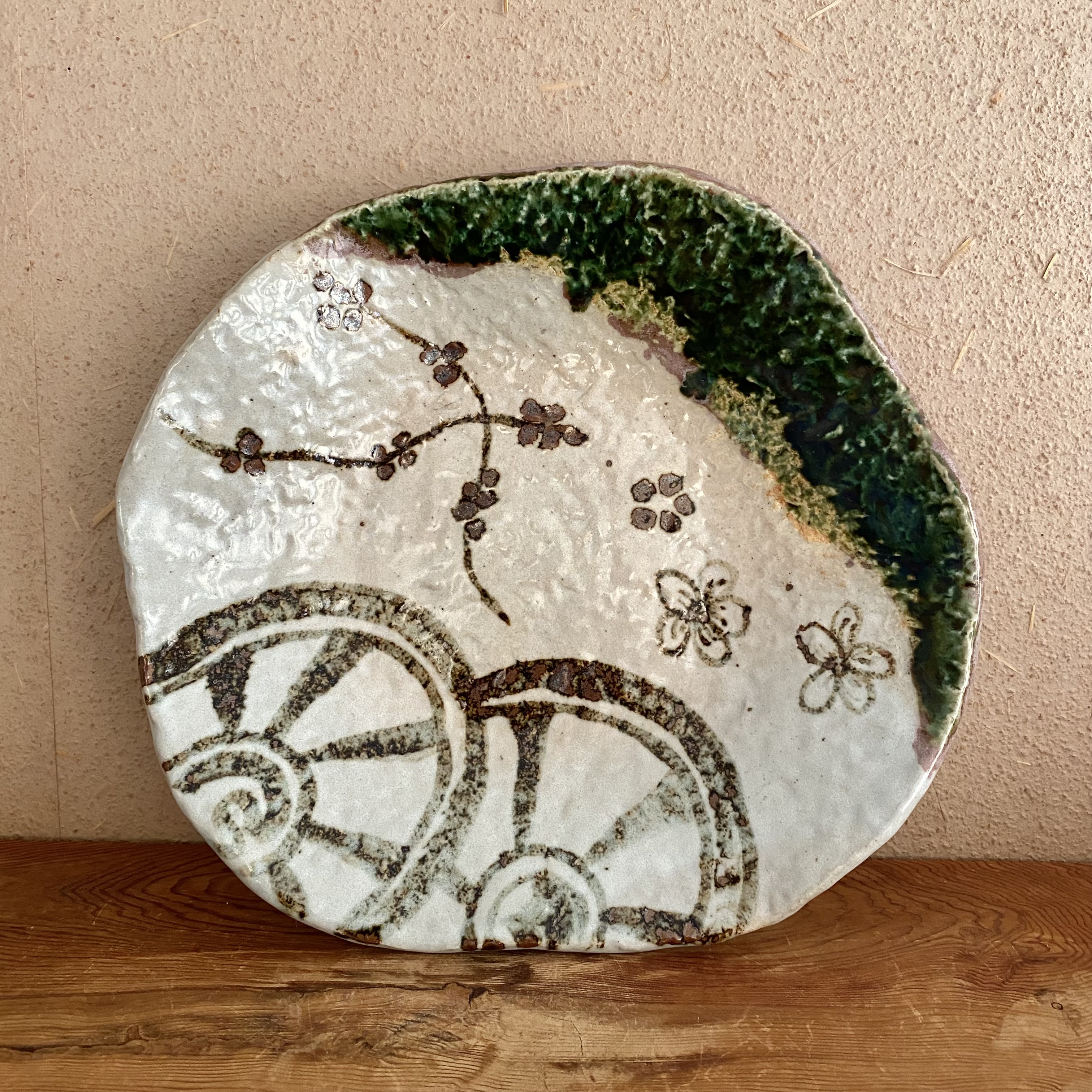 陶磁器 信楽焼 はふり志野ぐい呑 山崎勝実｜NA-utsuwa-(日本橋アート