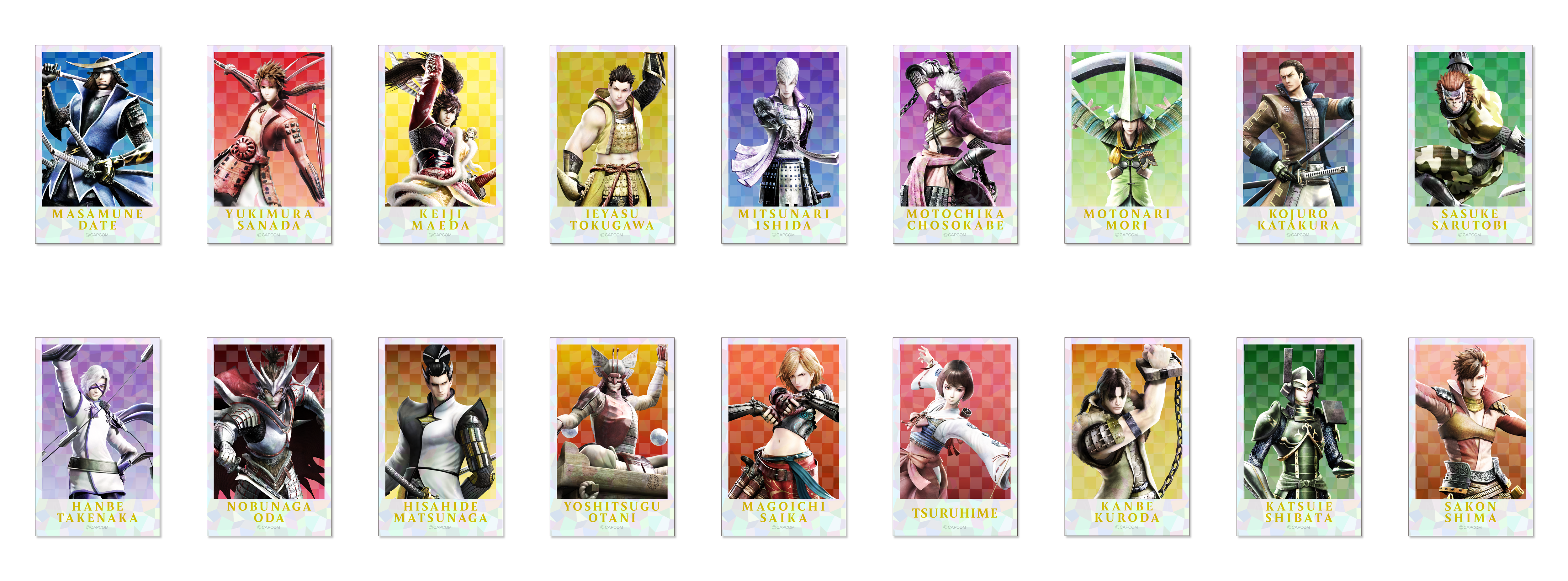 戦国BASARA』推し活がテーマの「カプくじオンライン」発売！缶バッジ20