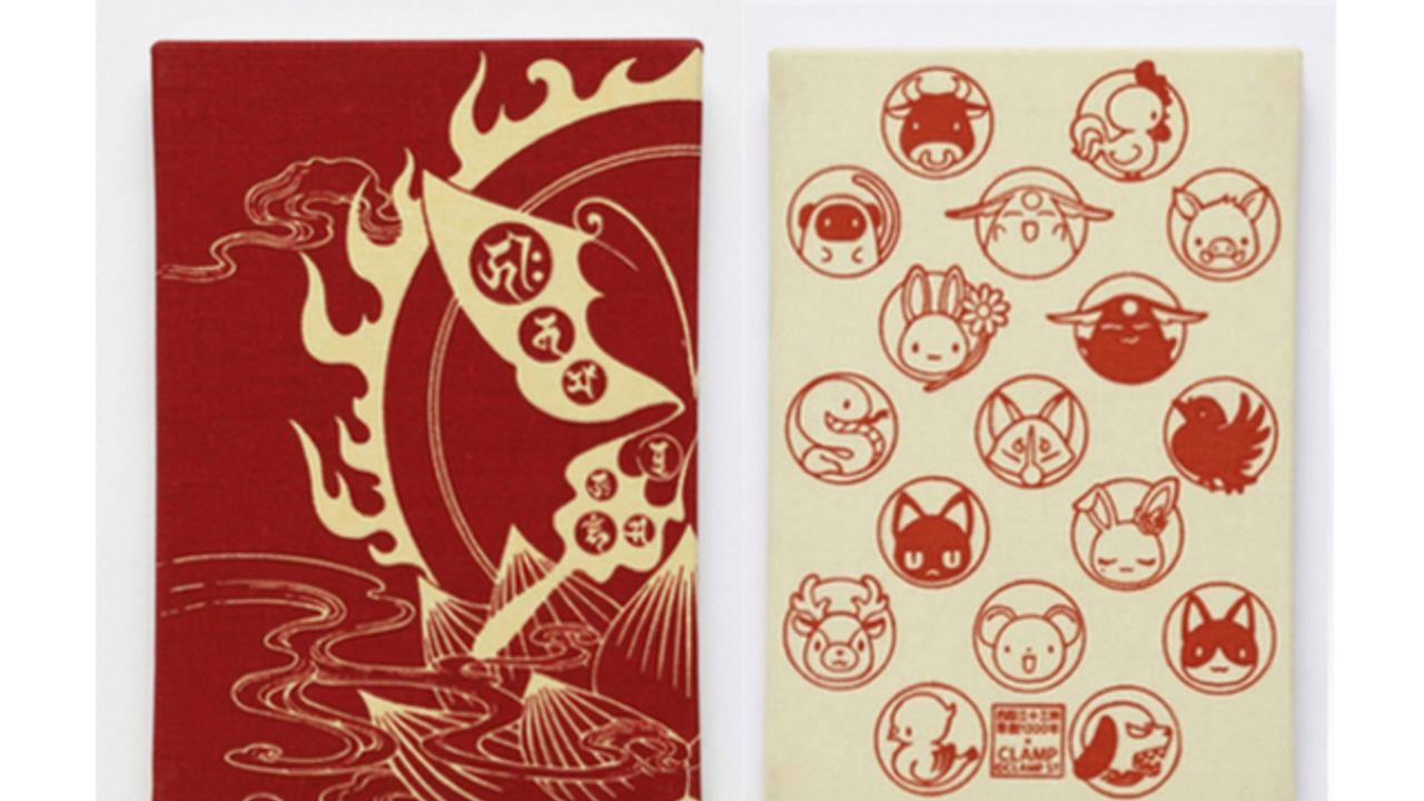 CLAMP先生による描き下ろしデザインの御朱印帳「西国三十三所xCLAMP