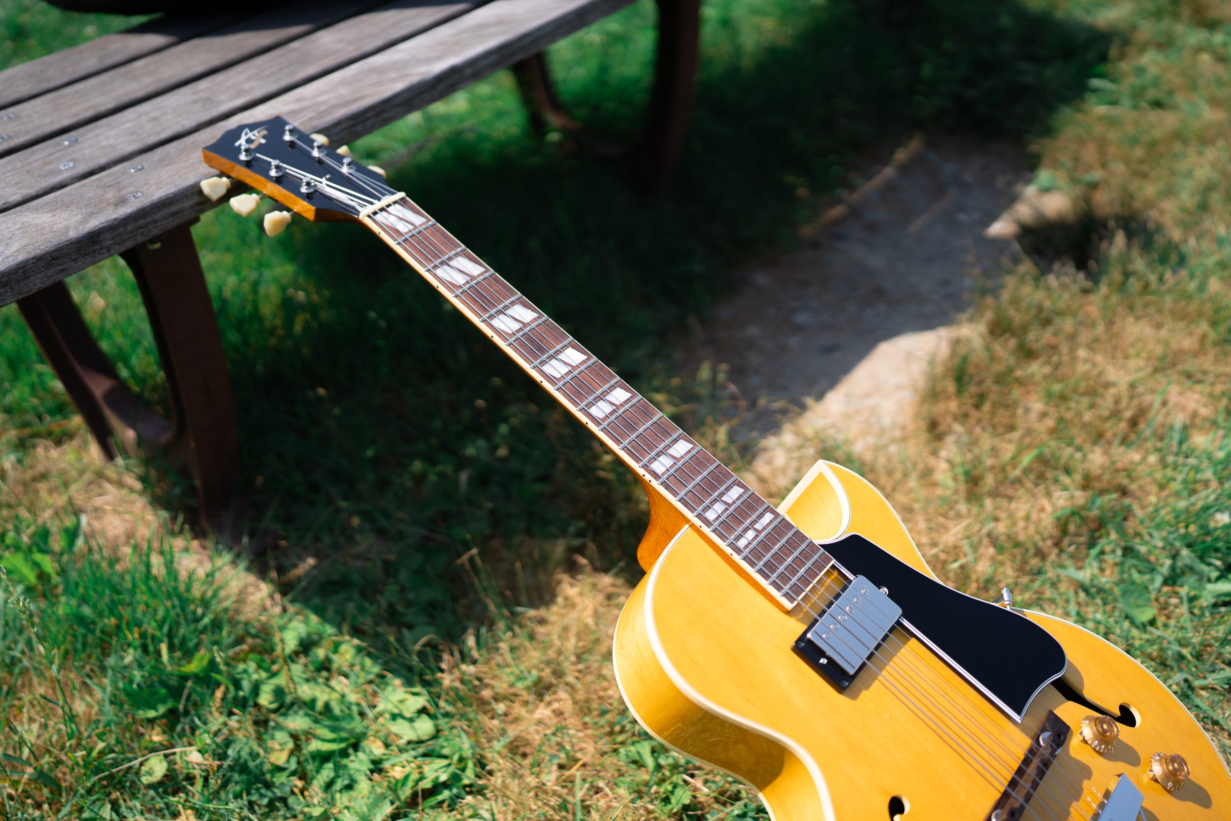 Hawaii guitar アーチトップ・ピックギター・フルアコ 【公式通販】