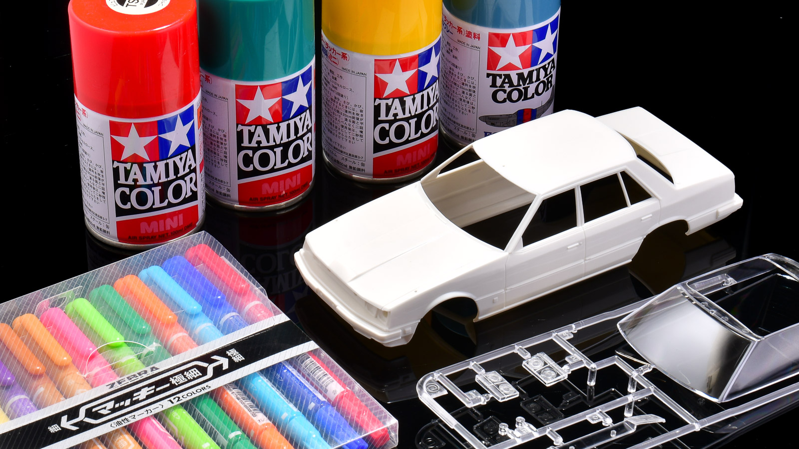 白ボディに俺色を！レジェンドプラモで気ままに塗装ドライブ／「タミヤ