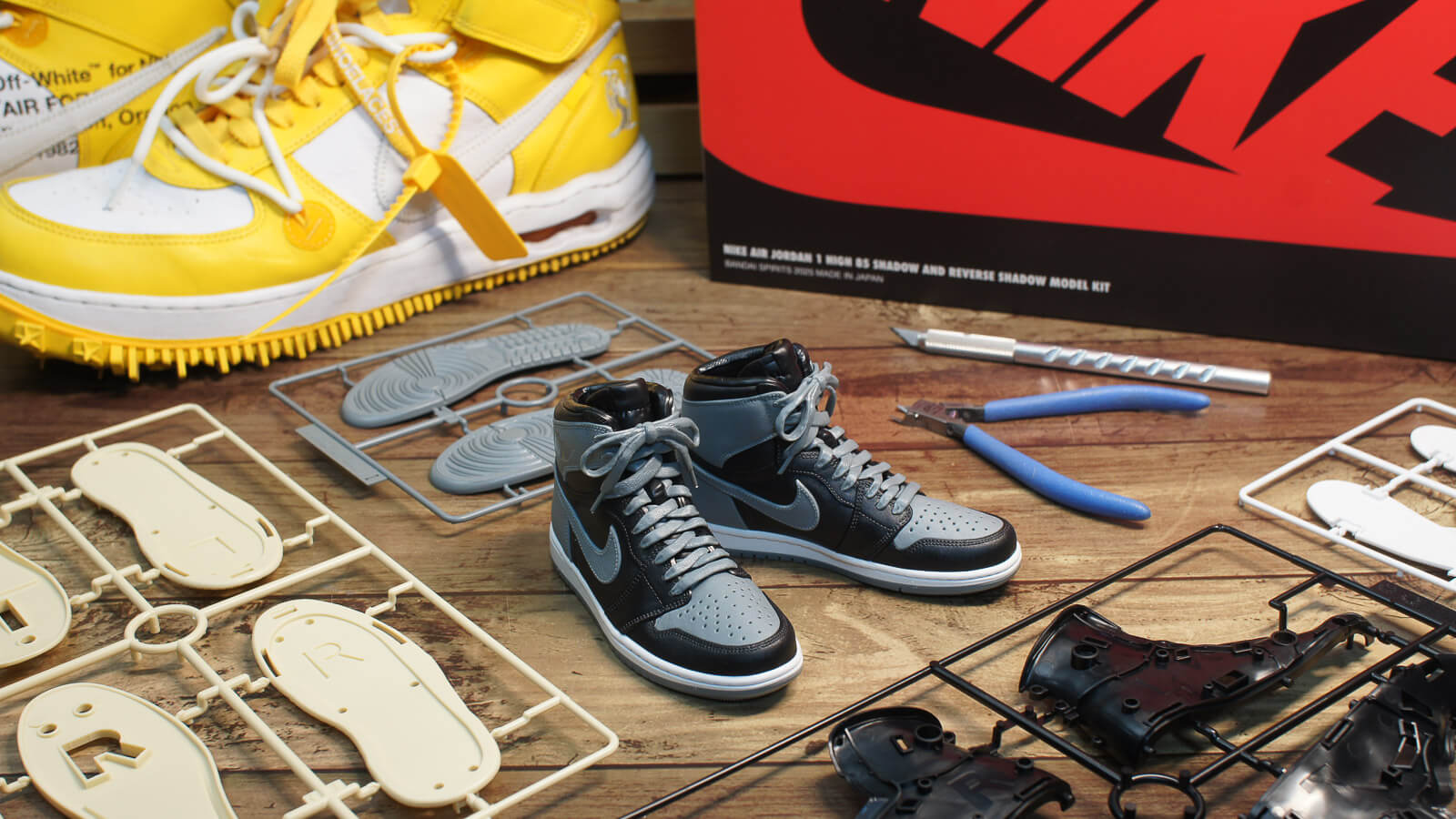 キットレビュー】生活に一番近い「靴」は、組めて、塗れて、汚せる