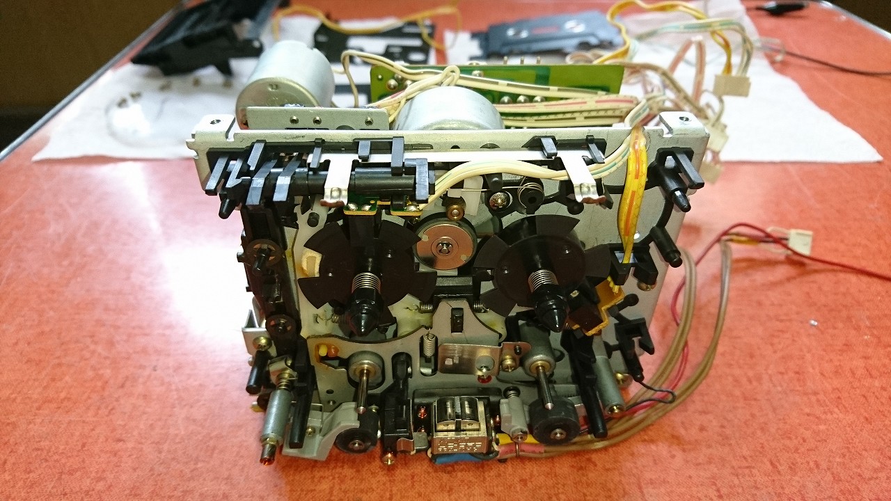 A&D GX-Z7100 の修理（機械系オーバーホール） | スーパーカセッターズ