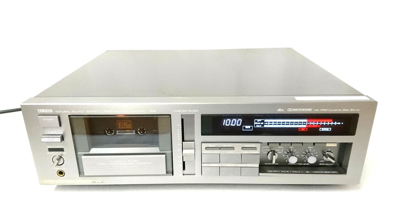 ヤマハKX-1000の修理・オーバーホール | スーパーカセッターズ