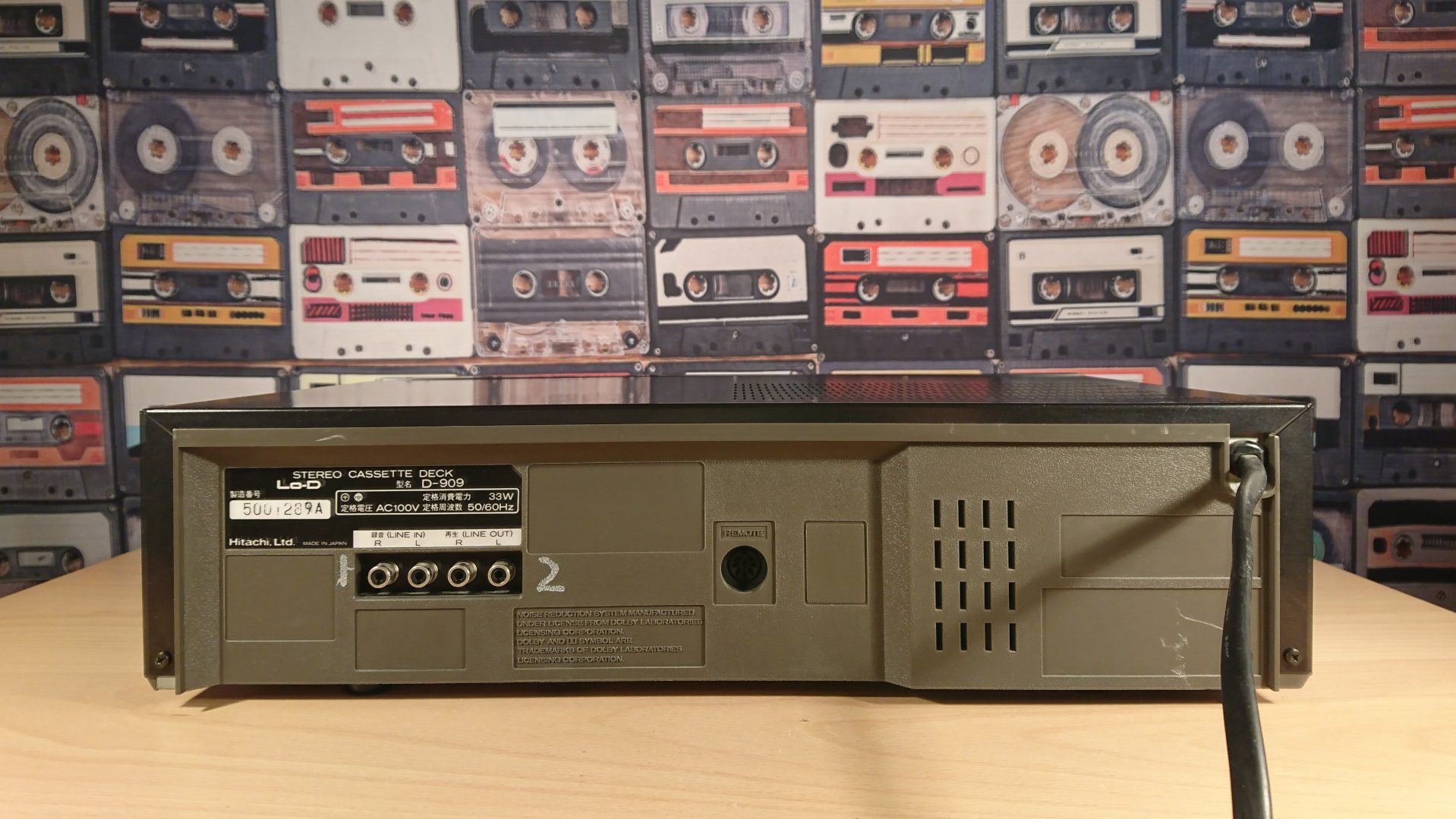 日立Lo-D D-909｜カセットデッキの紹介 | スーパーカセッターズ