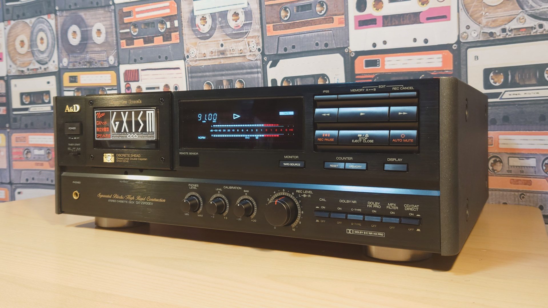 A&D GX-Z9100EV◇赤井電機が最後に送り出したフラッグシップ