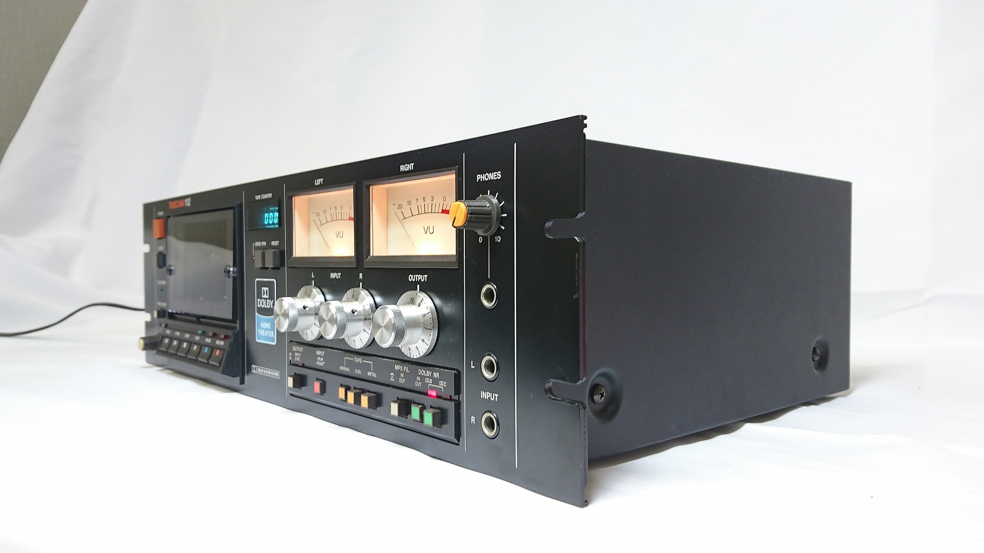 TASCAM 112◇2ヘッド方式の業務用カセットデッキ | スーパーカセッ