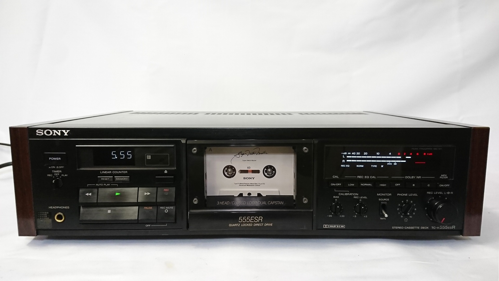 SONY TC-K555ESR◇最後の旧型メカ。最後の独立懸架ヘッド。 | スーパー