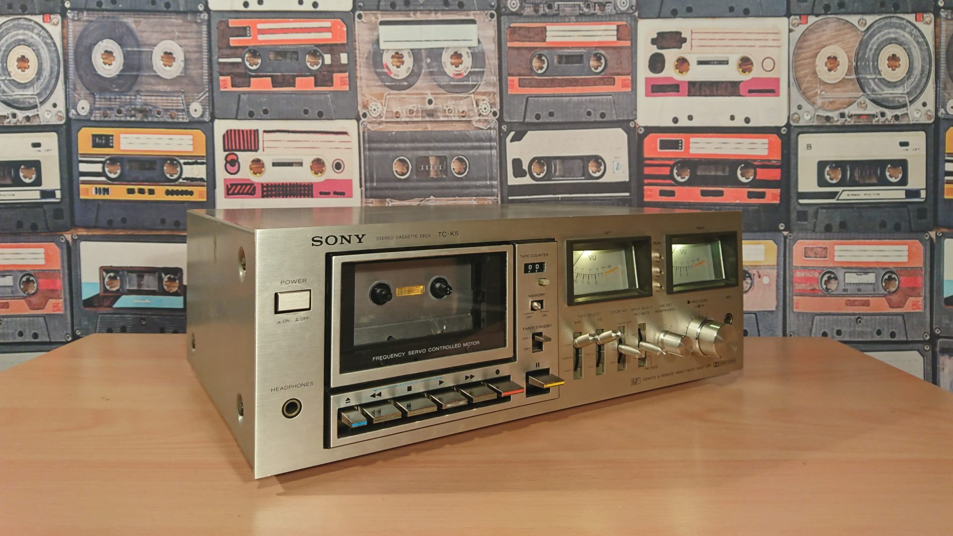 SONY TC-K5 外観・内部を実機の画像で紹介 | スーパーカセッターズ