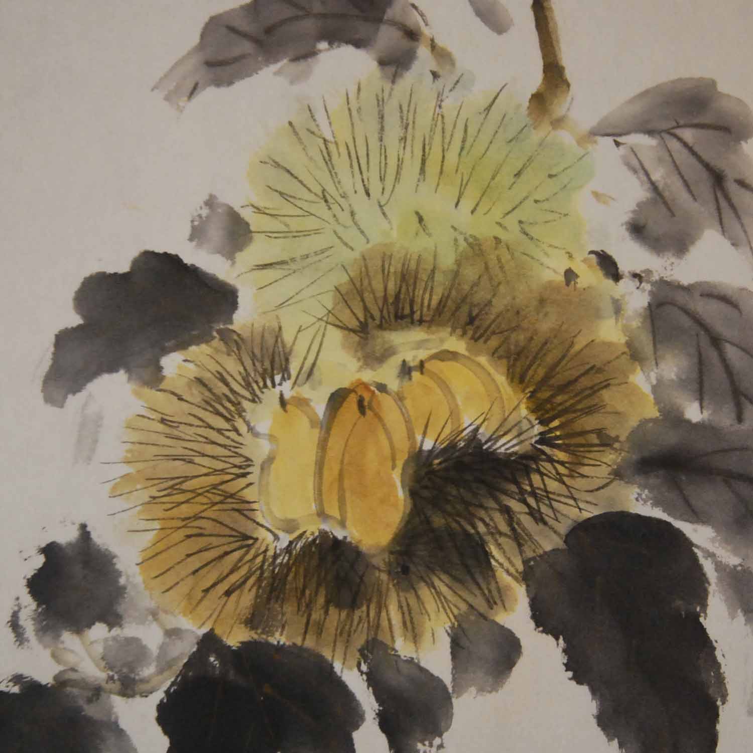 宮台玉英 / 栗 | 掛軸 - 野村美術