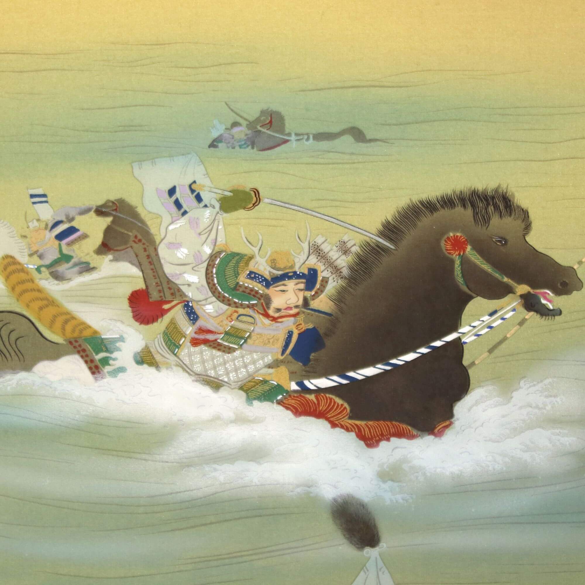 中島佳香 / 宇治川先陣 | 掛軸 － 野村美術