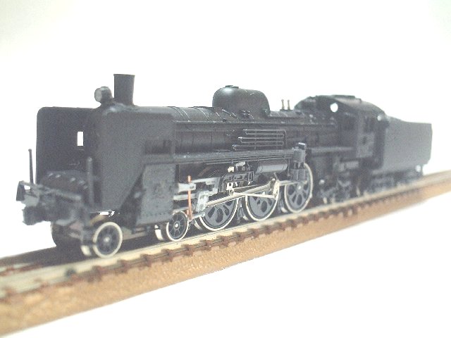 鉄道模型工房 / 車輌工作 / C57+C62+D51=C61形蒸気機関車を作る