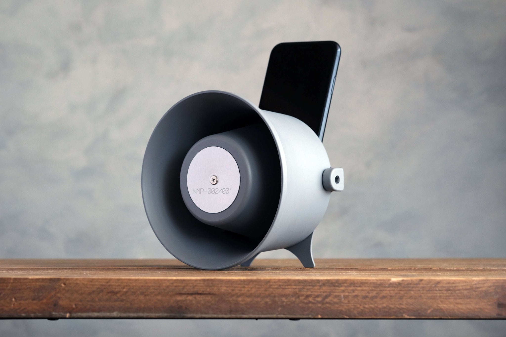 スマホ用無電源スピーカー『拡音器』NMP-012【充電対応】/ノボル電機製作所