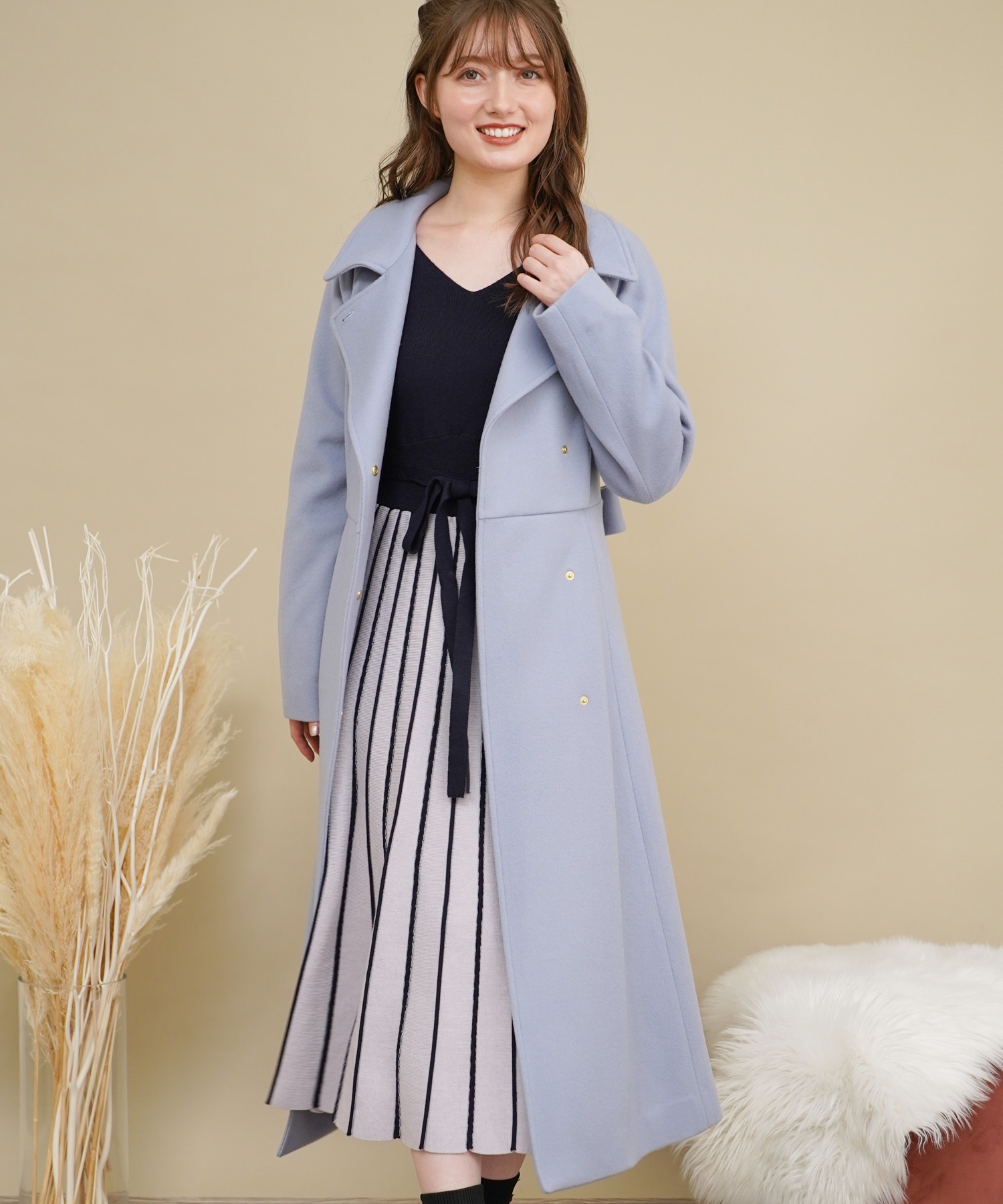 ステンカラーフレアコート | コート | NOELA OFFICIAL WEB STORE