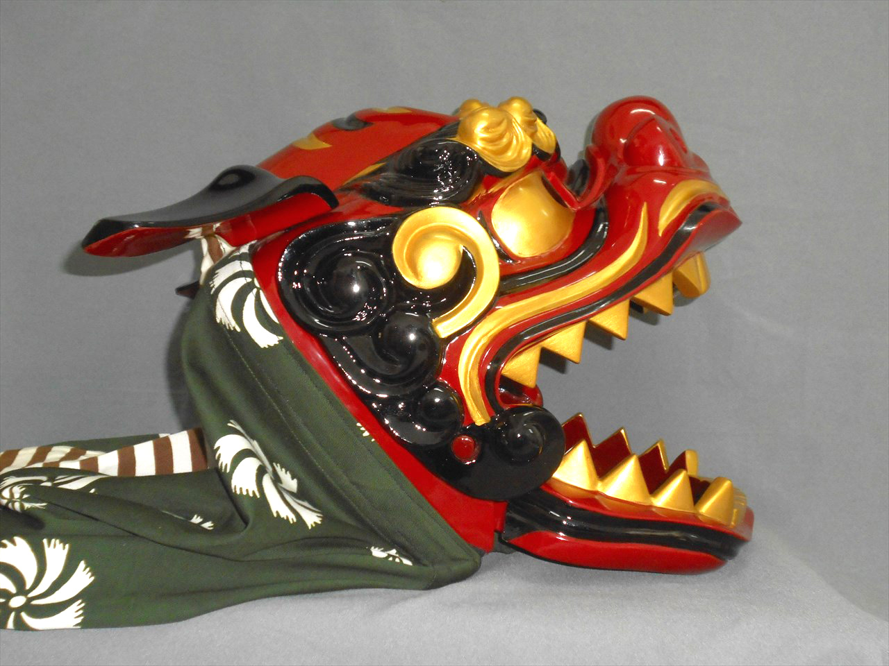 獅子頭-完成品大特価、宇津1尺2寸