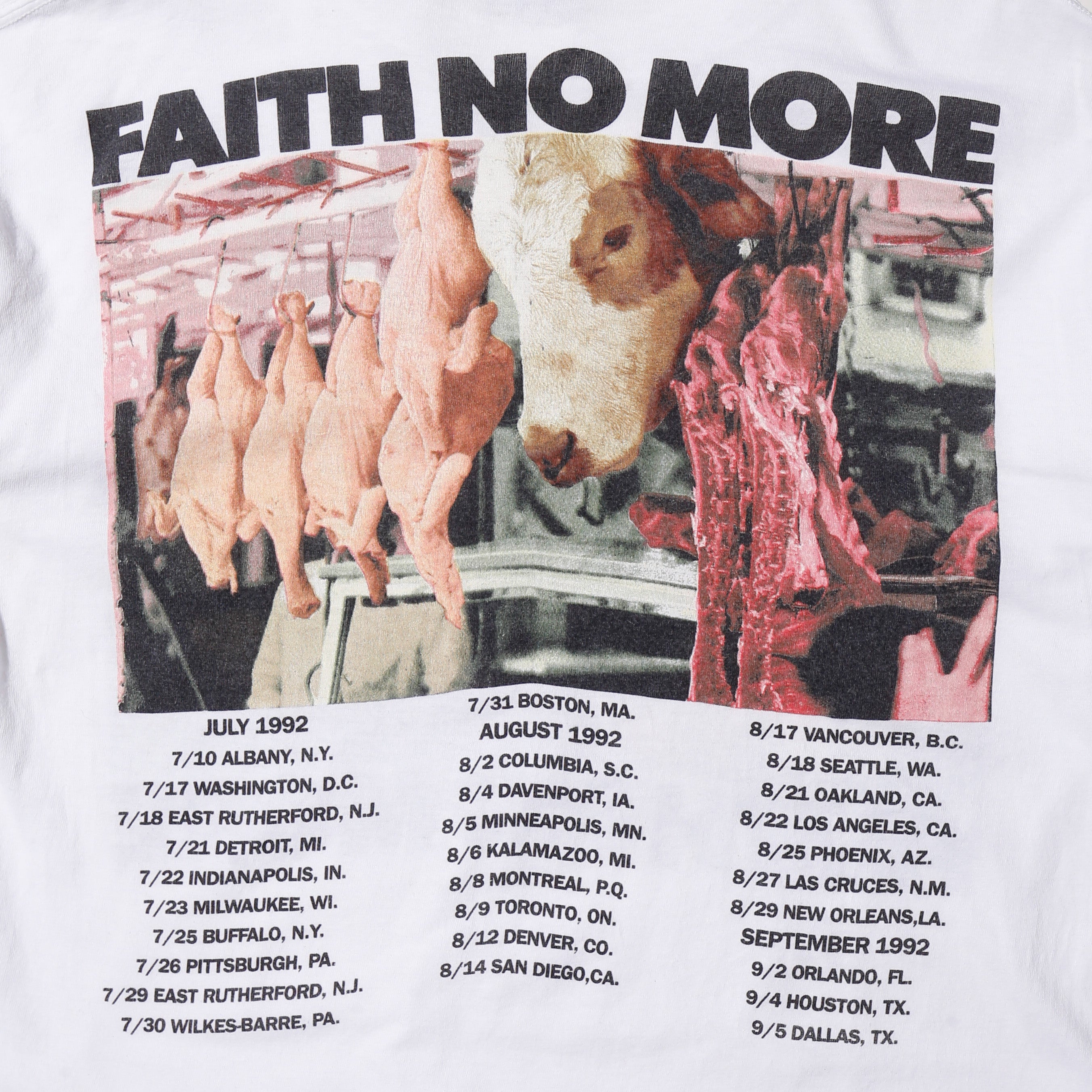 vintage 1992's Faith No More 