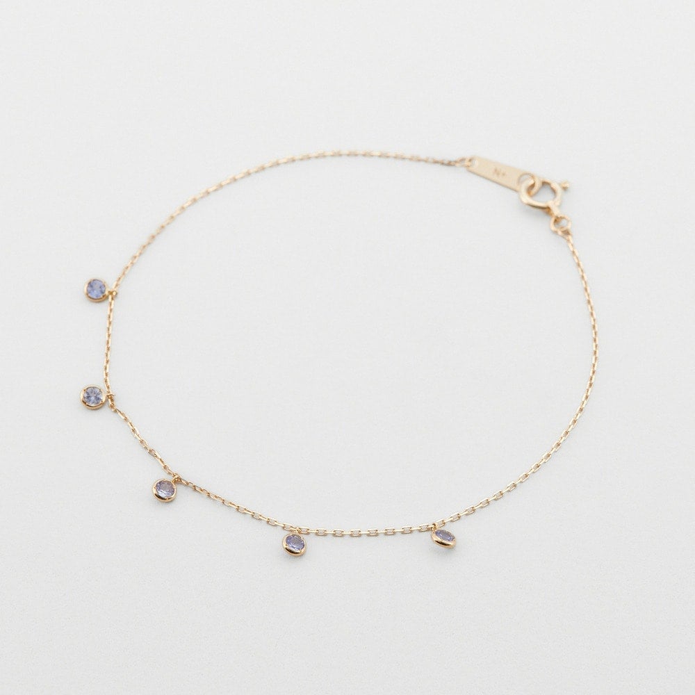 K10タンザナイトブレスレット｜ブレスレット｜ノジェス 公式オンライン