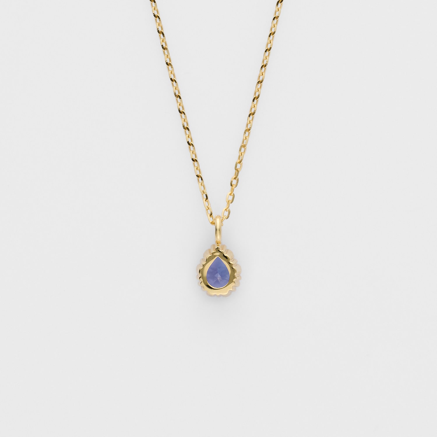 WEB限定】12月バースストーン／K10タンザナイトネックレス｜ネックレス