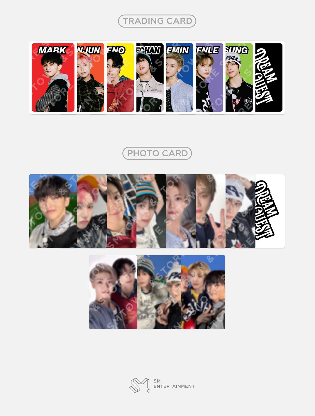 NCT DREAM ペンミ トレカ 入場特典 DREAMQUEST nct-dream-random