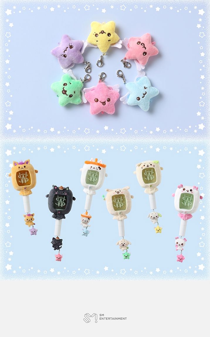 NCT WISH - FANLIGHT MINI DOLL KEY RING (ASIA TOUR 'LOG IN' MD)