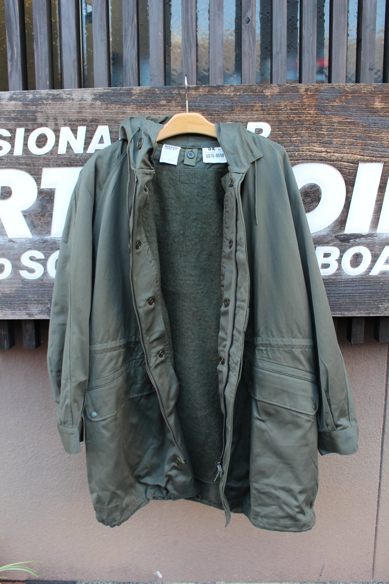 デッドストック フランス軍 M-64 フィールドパーカー＜ライナー付き