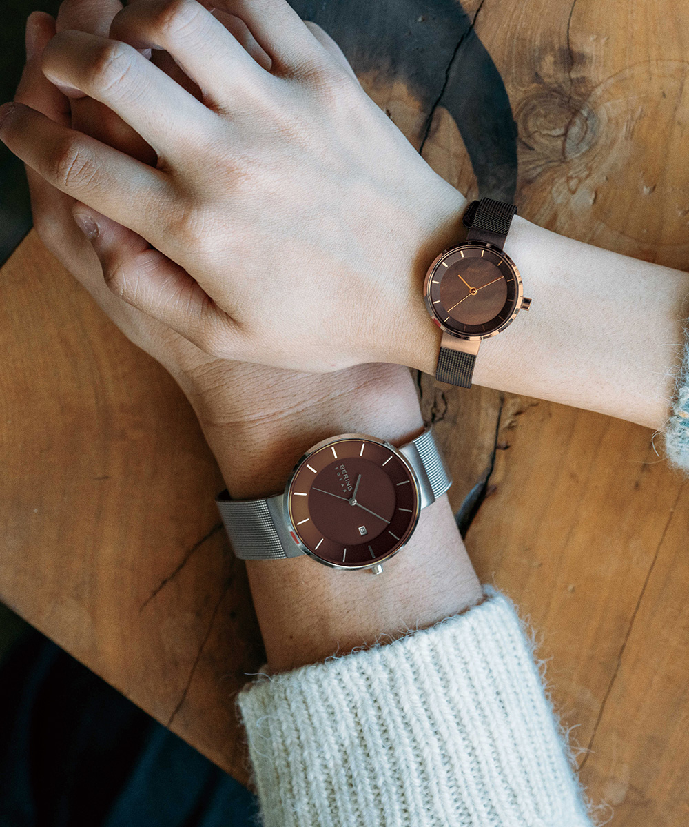 BERING（ベーリング） | BERING Ladies Scandinavian Solar Brown