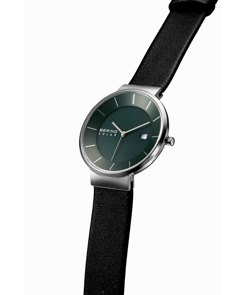 ベーリング メンズユニセックス腕時計 ソーラー ディープグリーン