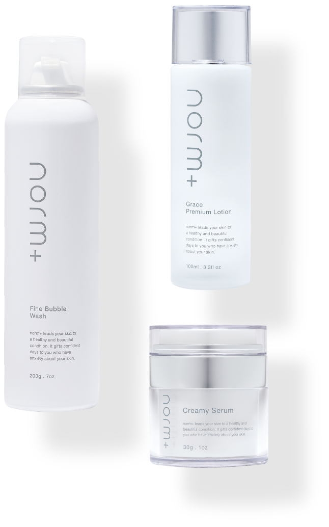 ノームプラス 洗顔2本・化粧水セット ノームプラス 洗顔2本・化粧水
