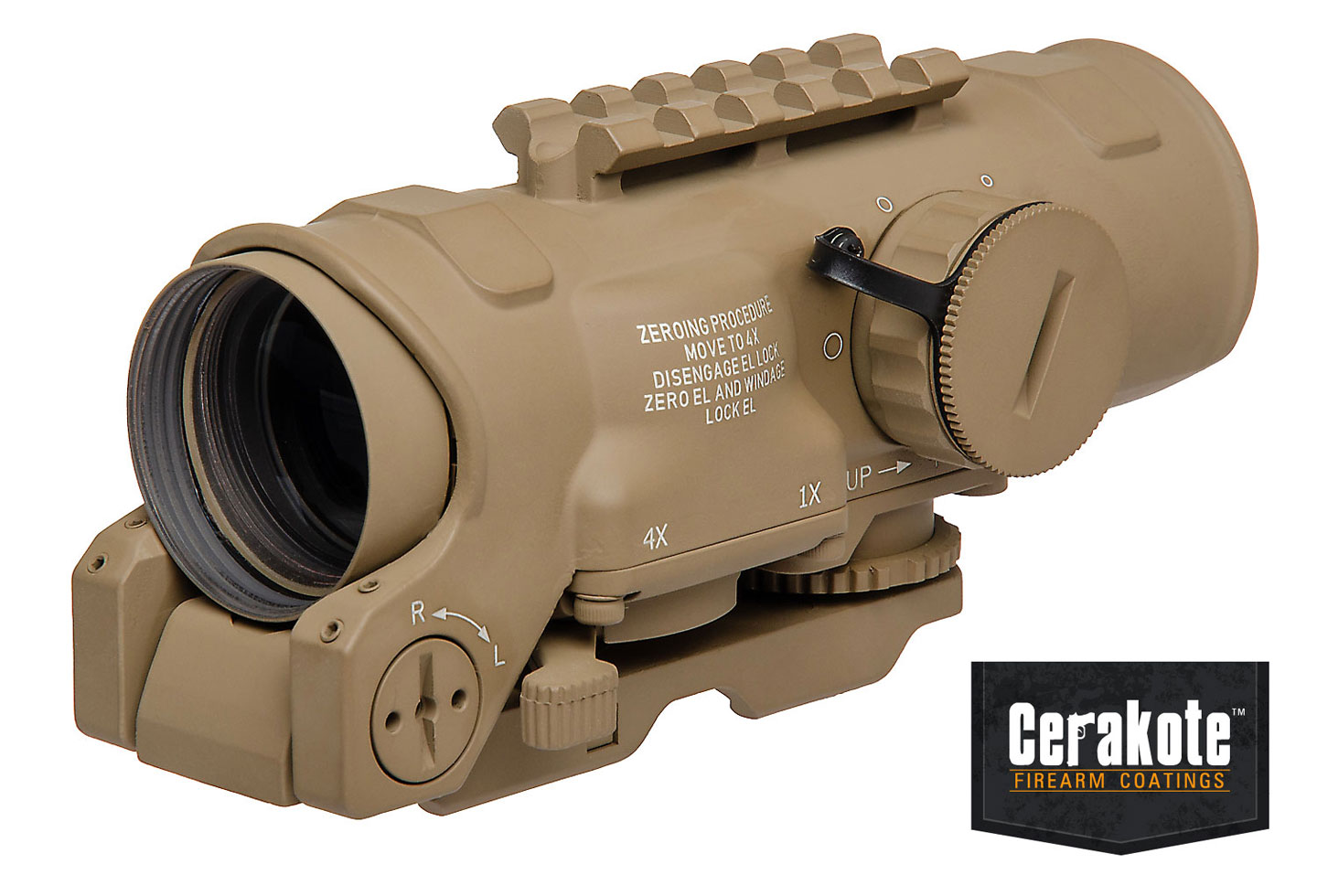 SpecterDR 1x-4x Cerakote FDE | ELCAN | ノーベルアームズ ｜NOVEL ARMS