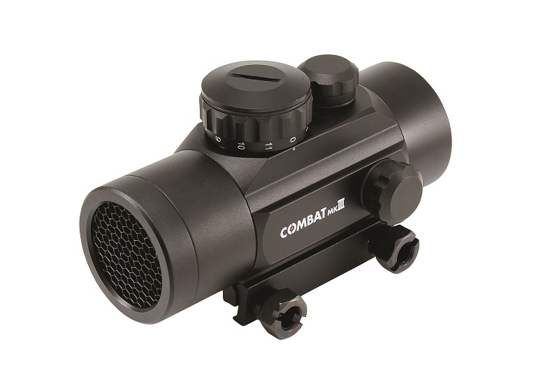 大口径のドットサイト「COMBAT Mk3」、「COMBAT Mk3 WIDE」が 再入荷