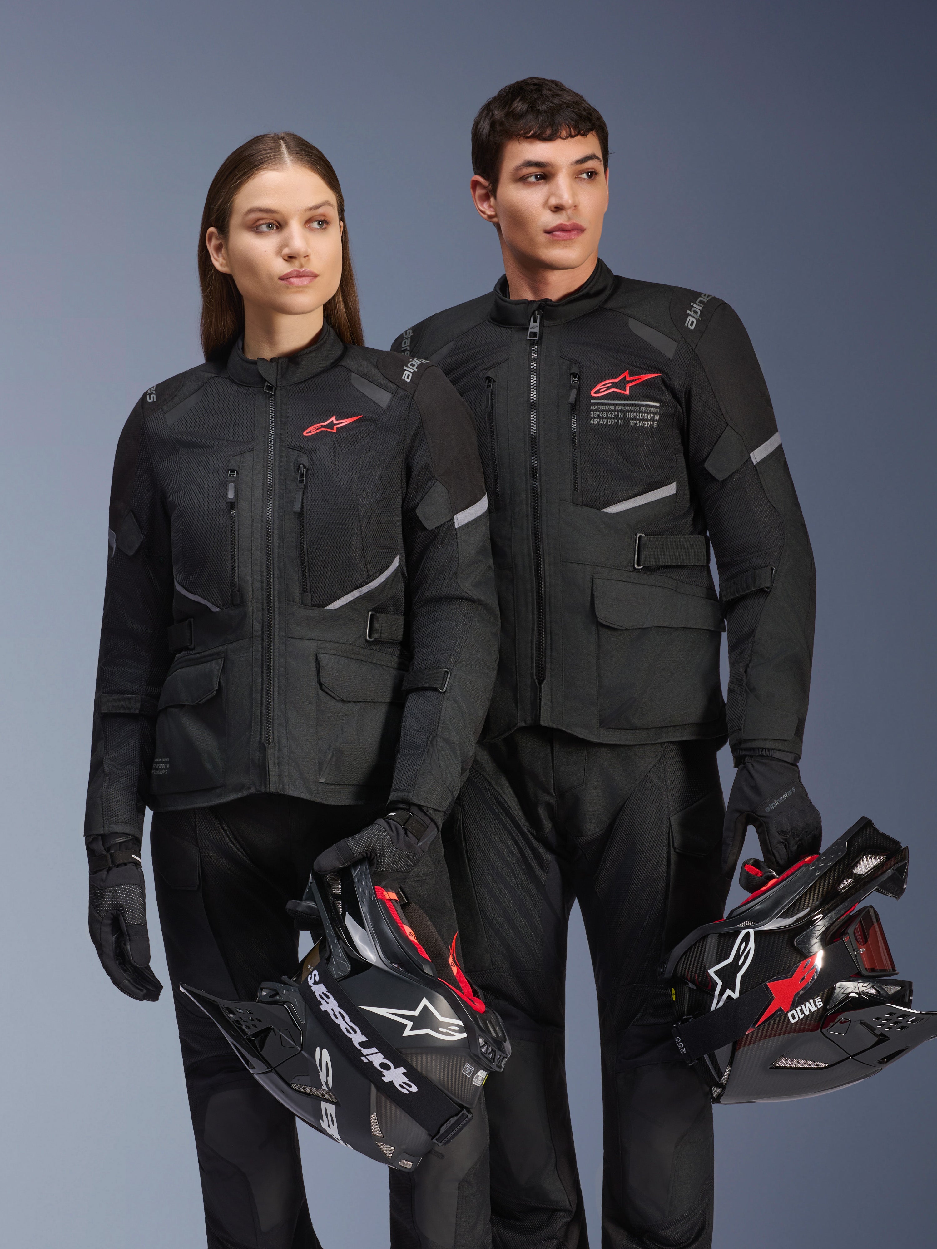 Andes Air Drystar® - Black Motorcycle Jacket | Alpinestars®