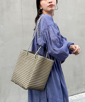 Letra/レトラ】メルカドバケットロングハンドルバッグ（4-0527-2-32